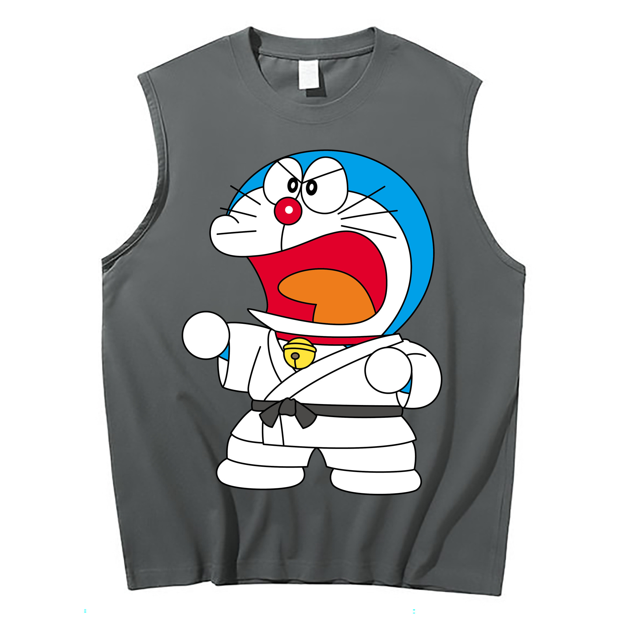 （画像用） ドラえもん Doraemon コットン100％タンクトップ（フロントプリント）
